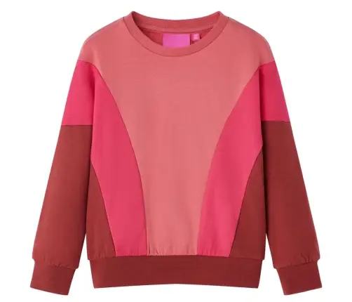 Bērnu Džemperis, Krāsu Bloki, Rozā Un Henna, 116