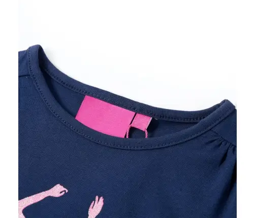 Bērnu Krekls Ar Garām Piedurknēm, Tumši Zils, 92