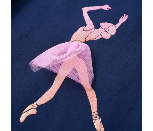 Bērnu Krekls Ar Garām Piedurknēm, Tumši Zils, 92