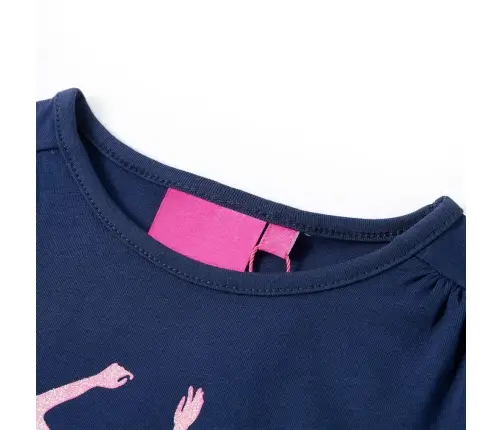 Pikkade Varrukatega Lastesärk, Tumesinine, 128