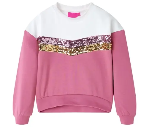 Vaikiškas Sportinis Megztinis, Aviečių Spalvos, 104 Dydžio