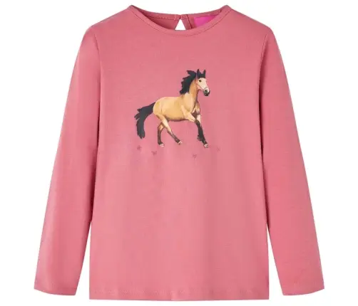 Pikkade Varrukatega Lastesärk, Vanaroosa, 104