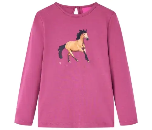 Pikkade Varrukatega Lastesärk, Vaarikaroosa, 92