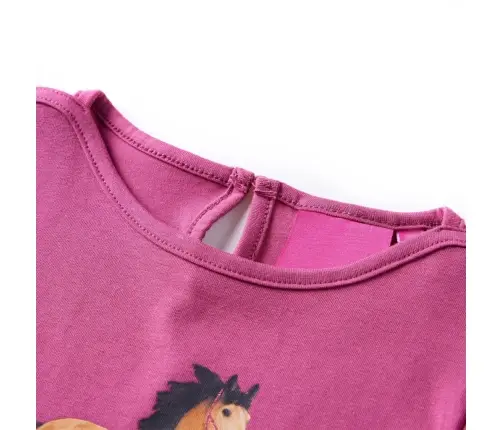 Pikkade Varrukatega Lastesärk, Vaarikaroosa, 92