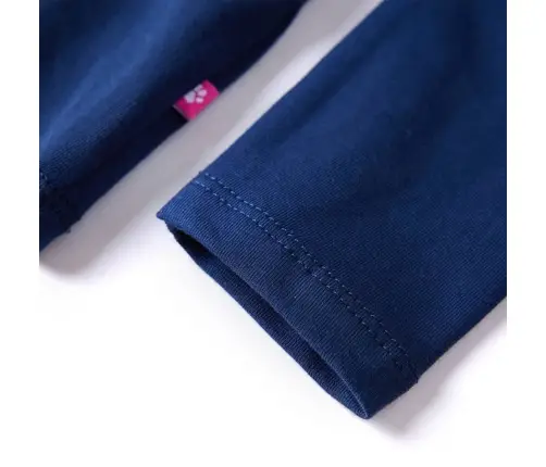 Vaikiški Marškinėliai Ilgomis Rankovėmis, Tamsiai Mėlyni