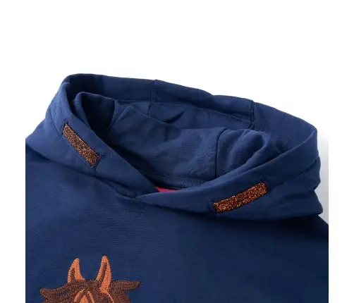 Bērnu Džemperis Ar Kapuci, Tumši Zils, 92