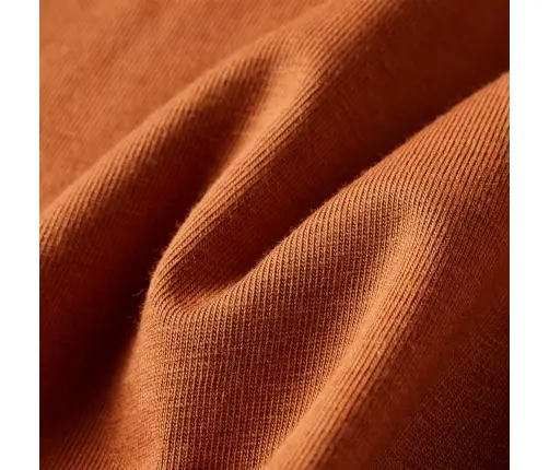 Bērnu Krekls Ar Garām Piedurknēm, Oranži Brūns, 104