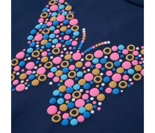 Vaikiškas Sportinis Megztinis, Tamsiai Mėlynos Spalvos, 116 Dydžio