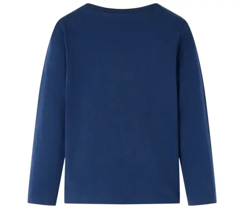 Bērnu Krekls Ar Garām Piedurknēm, Tumši Zils, 104