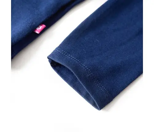 Bērnu Krekls Ar Garām Piedurknēm, Tumši Zils, 104