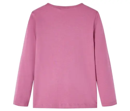 Bērnu Krekls Ar Garām Piedurknēm, Aveņu Krāsa, 116