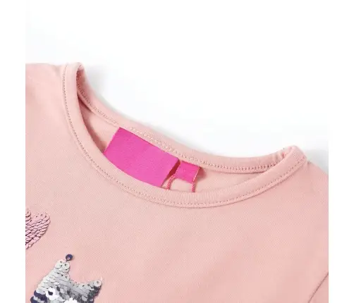 Bērnu Krekls Ar Garām Piedurknēm, Gaiši Rozā, 104