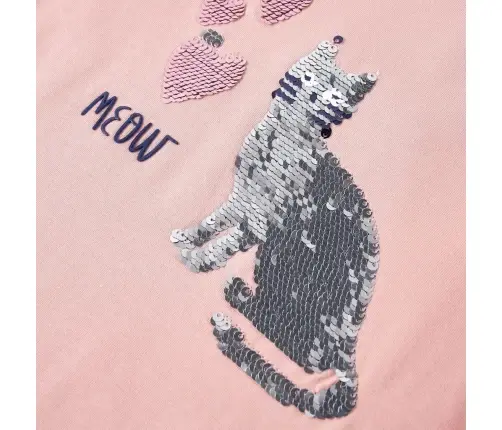 Pikkade Varrukatega Lastesärk, Heleroosa, 128