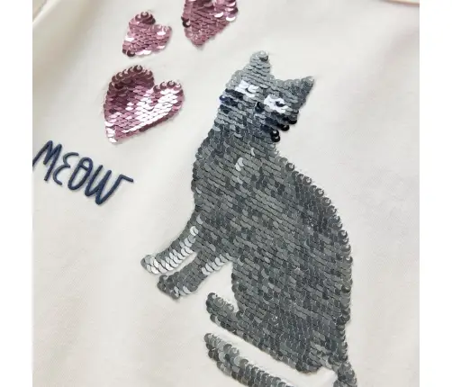 Pikkade Varrukatega Lastesärk, Ekrüü, 128