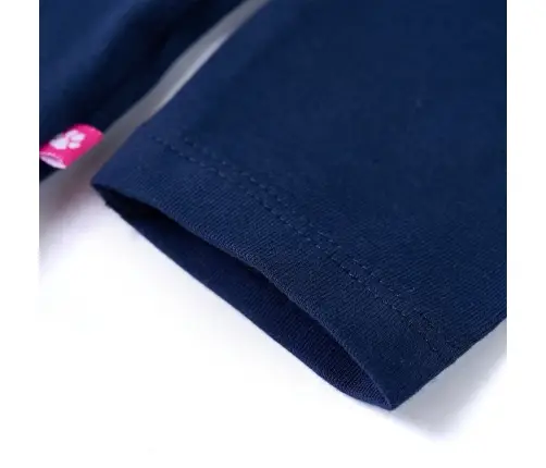 Bērnu Krekls Ar Garām Piedurknēm, Tumši Zils, 140