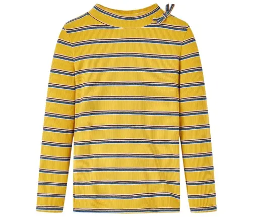 Bērnu Krekls Ar Garām Piedurknēm, Dzeltenbrūns, 104