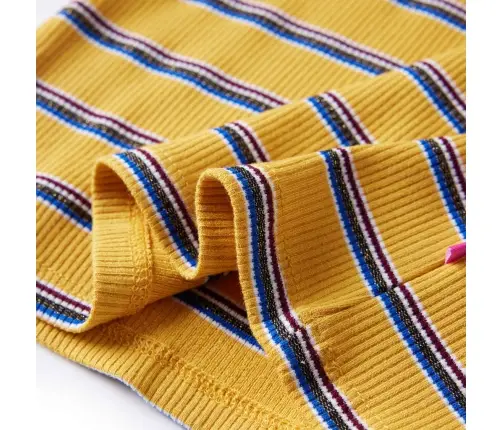 Bērnu Krekls Ar Garām Piedurknēm, Dzeltenbrūns, 140