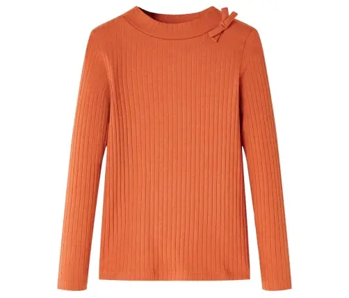 Vaikiški Marškinėliai Ilgomis Rankovėmis, Oranžiniai, 116 Dydžio