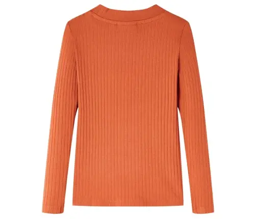 Vaikiški Marškinėliai Ilgomis Rankovėmis, Oranžiniai, 116 Dydžio