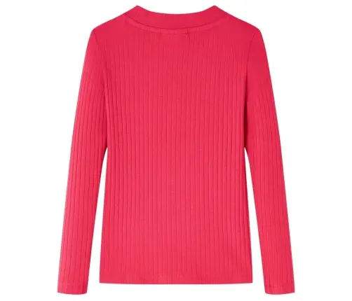 Bērnu Krekls Ar Garām Piedurknēm, Koši Rozā, 92