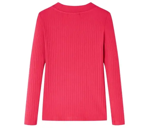 Vaikiški Marškinėliai Ilgomis Rankovėmis, Ryškiai Rožiniai, 116 Dydžio