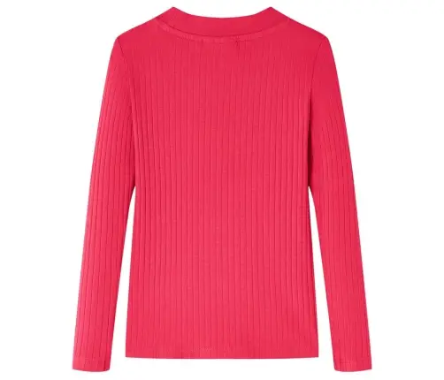 Bērnu Krekls Ar Garām Piedurknēm, Koši Rozā, 128