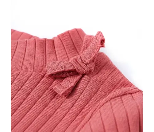 Pikkade Varrukatega Lastesärk, Vanaroosa, 128