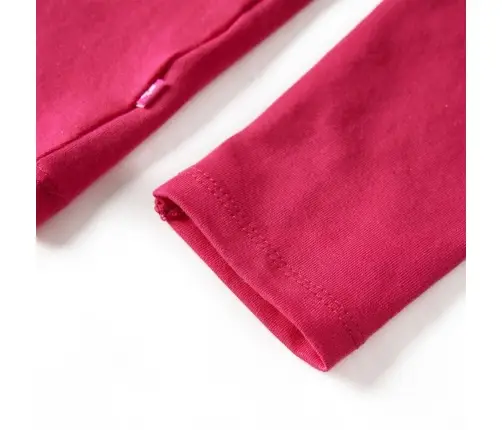 Bērnu Krekls Ar Garām Piedurknēm, Koši Rozā, 140