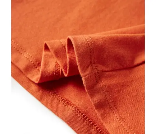 Pikkade Varrukatega Lastesärk, Tumeoranž, 92