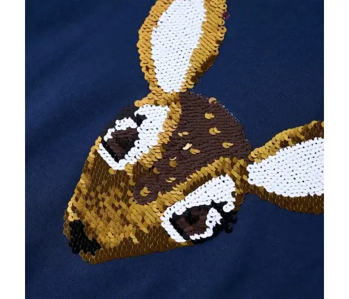 Vaikiški Marškinėliai Ilgomis Rankovėmis, Tamsiai Mėlyni