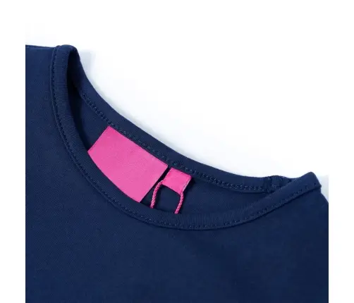 Bērnu Krekls Ar Garām Piedurknēm, Tumši Zils, 116