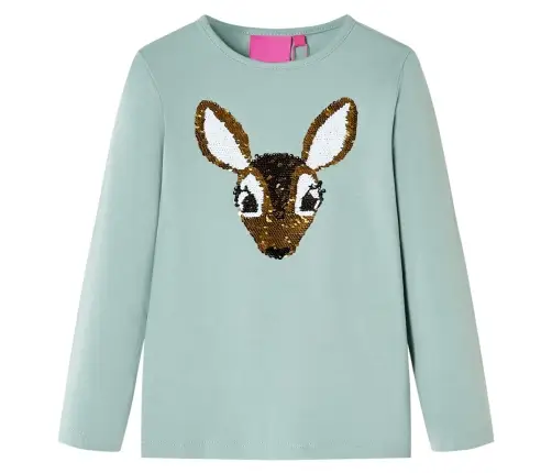 Bērnu Krekls Ar Garām Piedurknēm, Piparmētru, 92