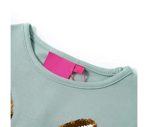 Bērnu Krekls Ar Garām Piedurknēm, Piparmētru, 92