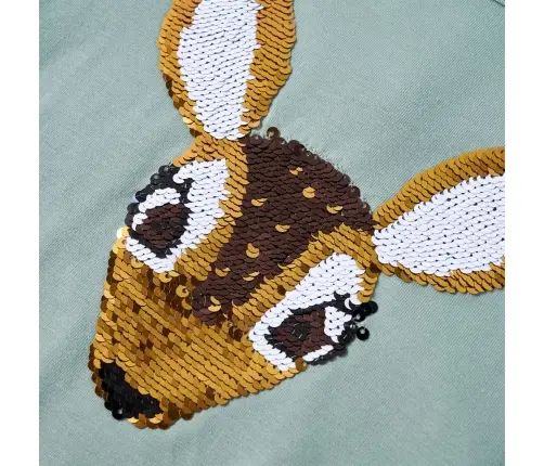 Pikkade Varrukatega Lastesärk, Mündiroheline, 104