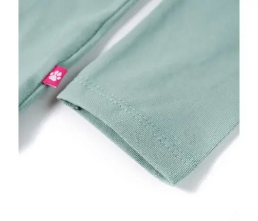 Pikkade Varrukatega Lastesärk, Mündiroheline, 104