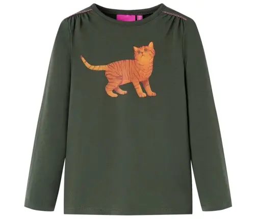 Pikkade Varrukatega Lastesärk, Khaki, 104