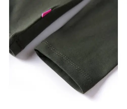 Bērnu Krekls Ar Garām Piedurknēm, Haki, 140