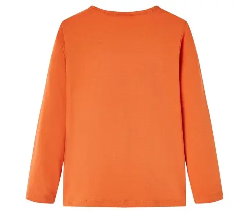 Pikkade Varrukatega Lastesärk, Tumeoranž, 116