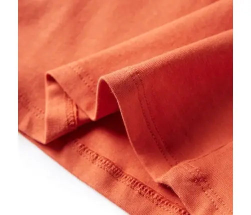 Vaikiški Marškinėliai Ilgomis Rankovėmis, Oranžiniai, 140 Dydžio