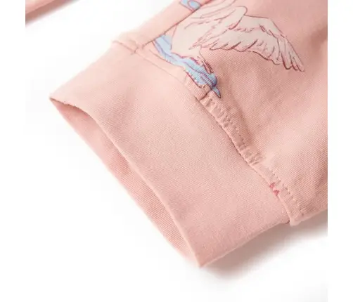 Bērnu Pidžama Ar Garām Piedurknēm, Gaiši Rozā, 116