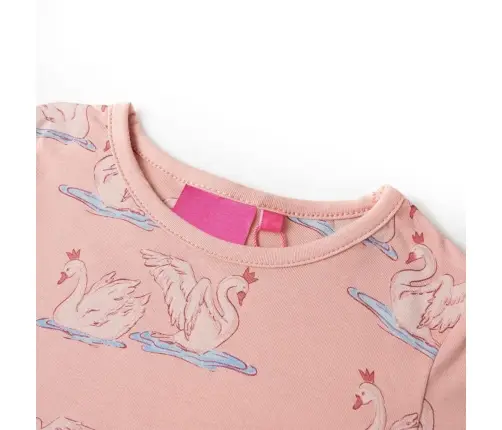 Bērnu Pidžama Ar Garām Piedurknēm, Gaiši Rozā, 116