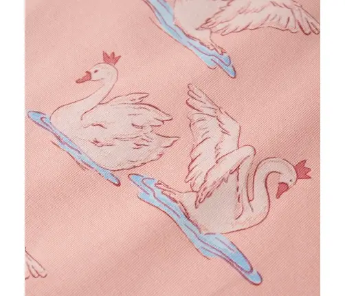 Bērnu Pidžama Ar Garām Piedurknēm, Gaiši Rozā, 116