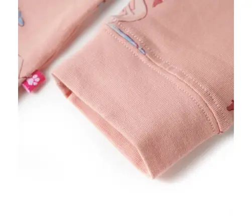 Bērnu Pidžama Ar Garām Piedurknēm, Gaiši Rozā, 116