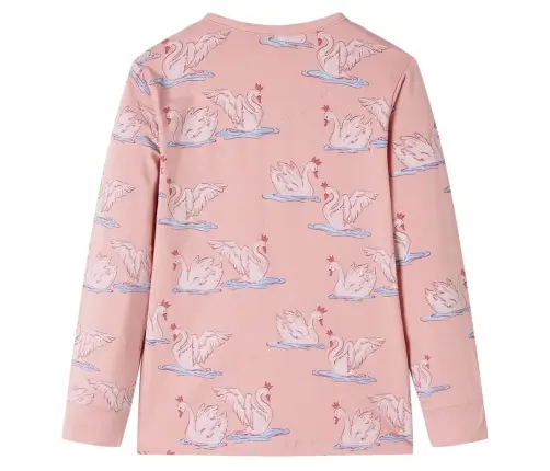 Bērnu Pidžama Ar Garām Piedurknēm, Gaiši Rozā, 128