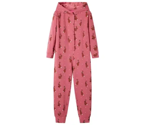 Laste Kapuutsiga Onesie, Vanaroosa, 92
