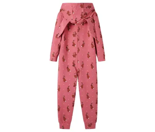 Laste Kapuutsiga Onesie, Vanaroosa, 104