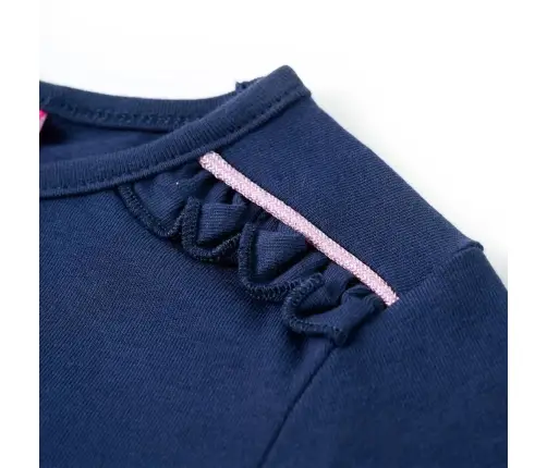 Pikkade Varrukatega Lastesärk, Tumesinine, 116