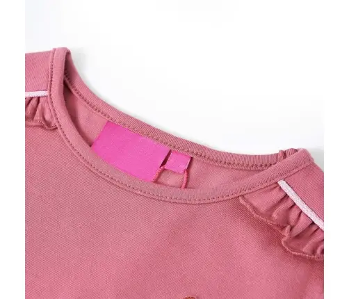 Pikkade Varrukatega Lastesärk, Vaarikaroosa, 116