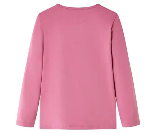 Bērnu Krekls Ar Garām Piedurknēm, Aveņu Krāsa, 128