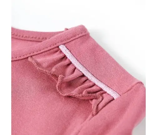 Bērnu Krekls Ar Garām Piedurknēm, Aveņu Krāsa, 128